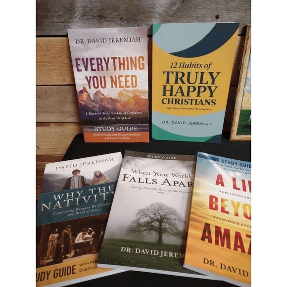 Lot of 7 David Jeremiah Bks/Study Guides - Someone Like You, and More - Picture 3 of 3